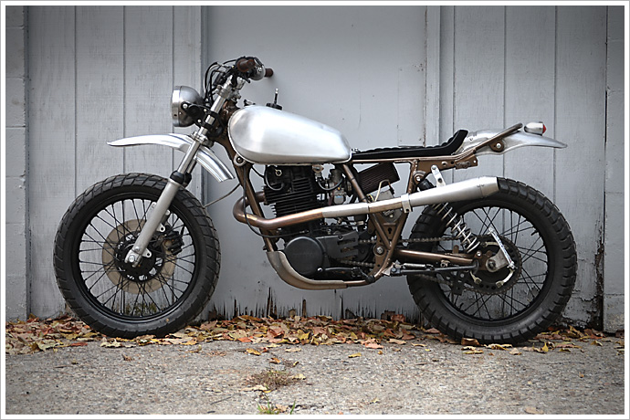 Motorbike Gallery: Yamaha XT500 - Single Naked Chick 