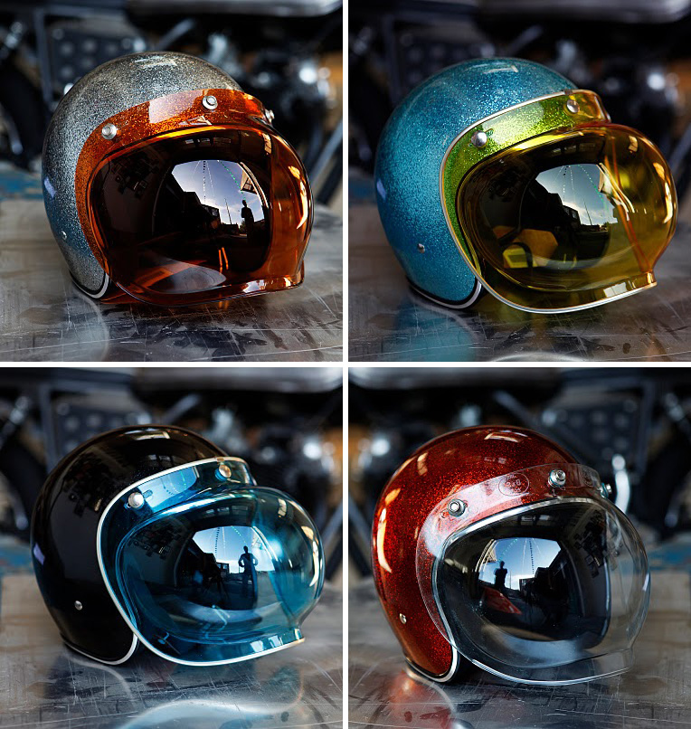Bubble Visor Helmets