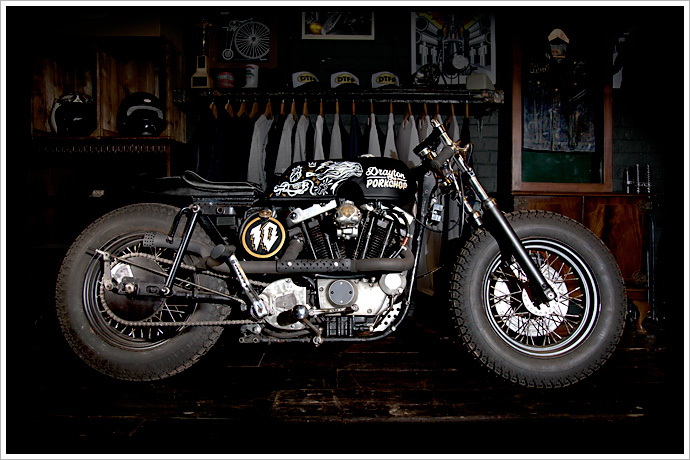 ‘72 Harley Sporster – Ilovedust vs Boneshaker Choppers