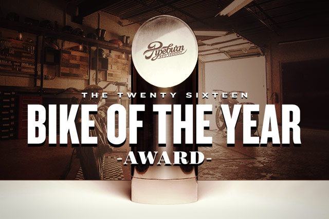 The Pipeburn 2016 Bike of the Year Award