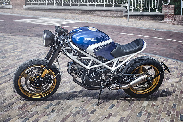 BADA-BING BADA-ZOOM. Wrench Kings’ ‘Mobster’ Ducati Monster Cafe Racer