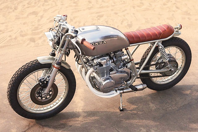 REDHEAD SLED. Ready Moto’s ‘Ginger’ ‘78 Honda CB550