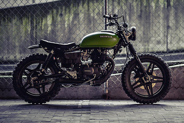 Tinker Tailor Soldier Fly. A 'Great Escape' Honda Cm400 Tracker From  Poland'S T. Jasin Motorcycles - Pipeburn