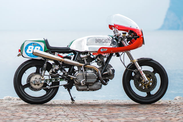 TWELVE YEAR SPRINT. Switch Stance’s ‘81 Ducati 900 MHR Racer