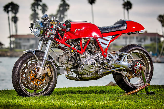 ICING ON THE CAKE. George Baker’s Ducati 900SS Cafe Racer