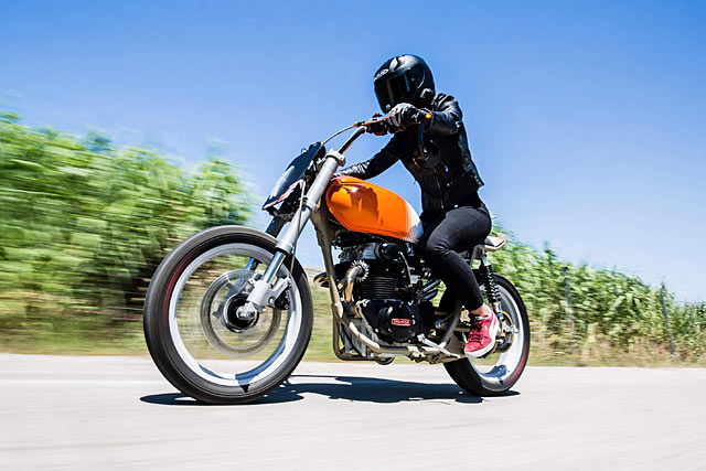 Avignon And On. Volpi Motorcycles' Honda Cb350 Tracker - Pipeburn