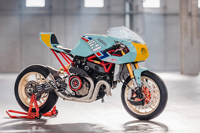 SMARTY PANTAH. XTR Pepo’s Stunning Ducati Monster 821 Racer