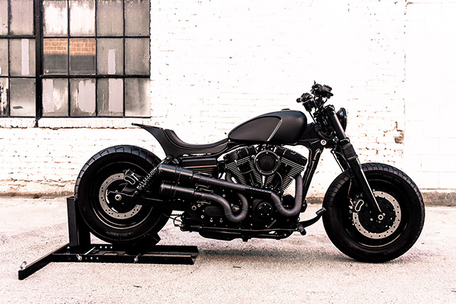 SLIM BOB. Colt Wrangler’s Harley-Davidson Fat Bob