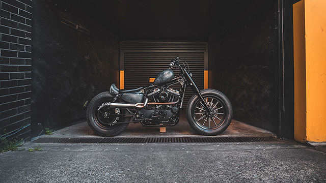 GOOD WORK AIN’T CHEAP: Harley-Davidson Iron 883 by Gasoline Motor Co.
