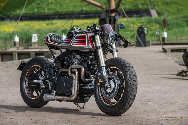 FIGHTING SPIRIT: Yamaha XV750 by Beekhof Motorcycle Builds