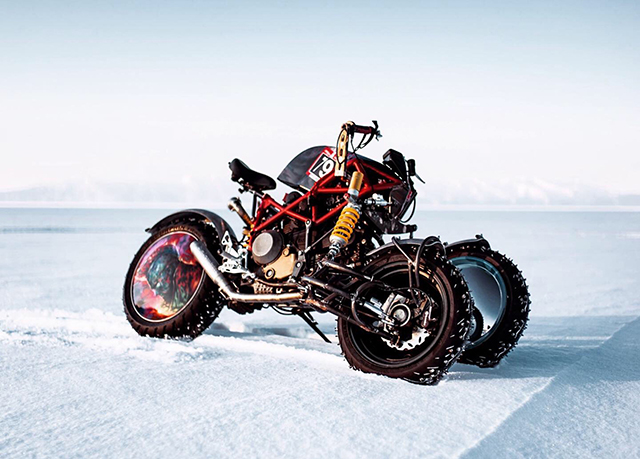 ICE BREAKER: Balamutti Yondu Three Wheeled Ice Racer