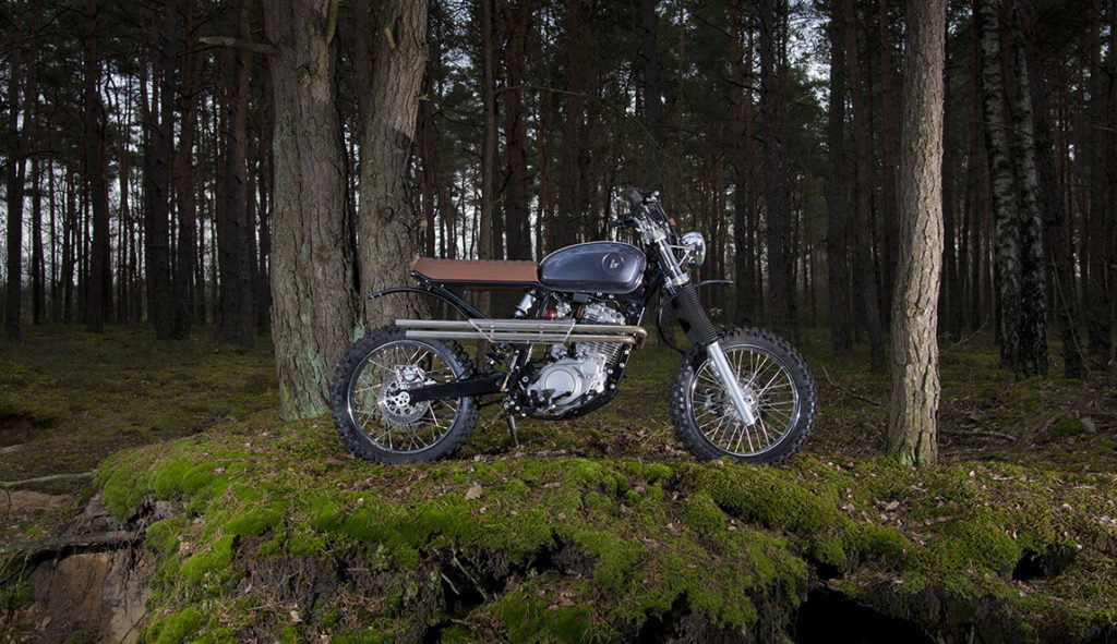 PERFECT PROPORTIONS: Yamaha XT600 BS ONE by Krystian & Janusz Bednarek.