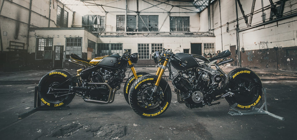 THE PURSUIT OF PERFECTION: A pair of Yamaha XV920’s by Moose Motodesign.