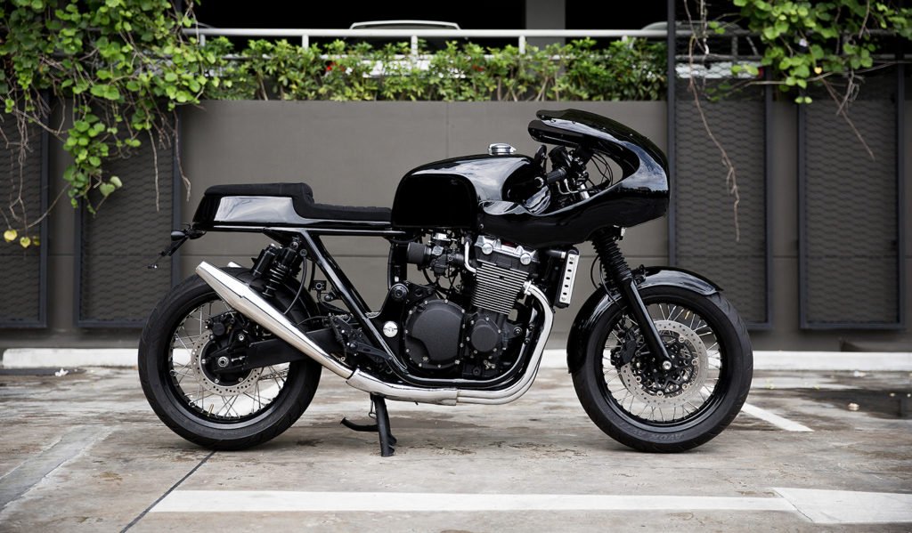 BEAUTY AND THE BEAST: Honda CB1300 ‘Muscle Racer’ by Thomas Danet.