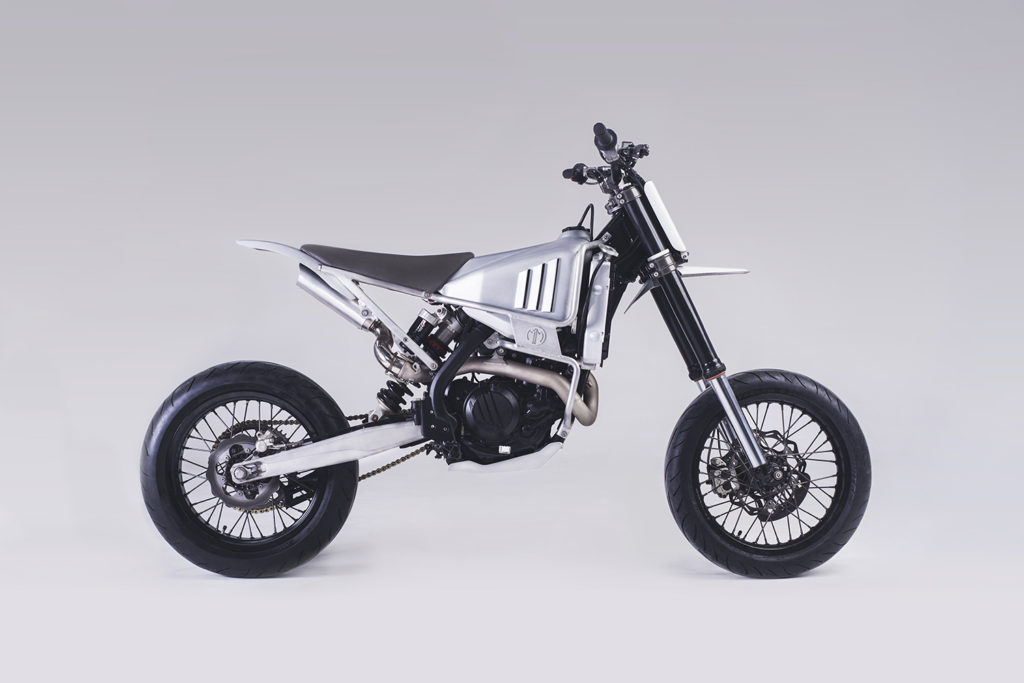 KILLER KTM: 2017 450 EXC Six Days ‘MM Shark’ by Malamadre Motorcycle.