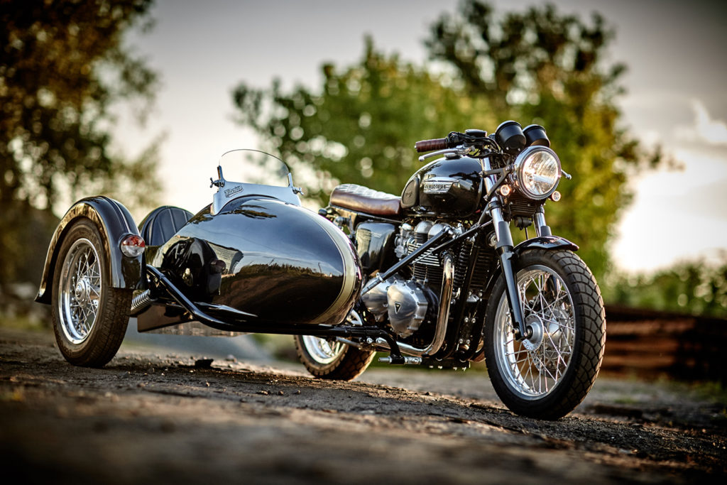 BEST OF THE BRITISH: Triumph Thruxton + Watsonian Sidecar by 86 Gear Motorcycles.