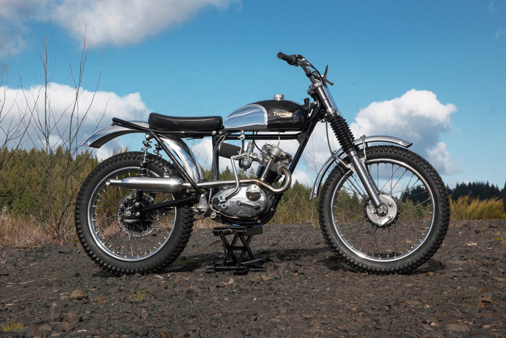 CATAMOUNT CUB: 1965 Triumph Tiger Cub by Red Clouds Collective.