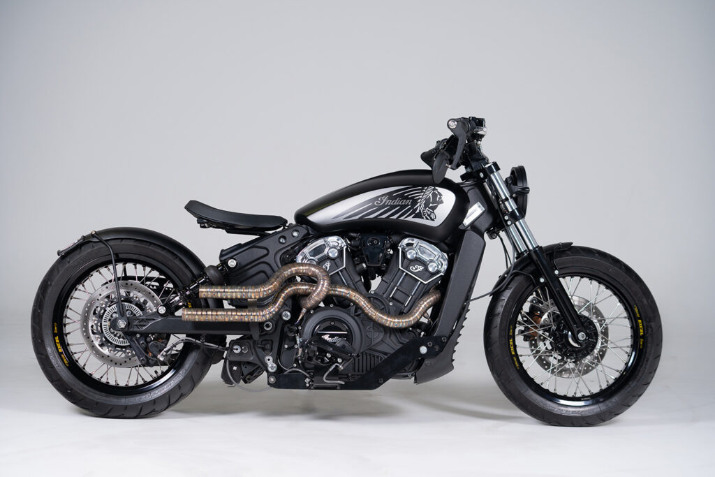 PURPOSE BUILT BOBBER: Indian Scout by PBM.