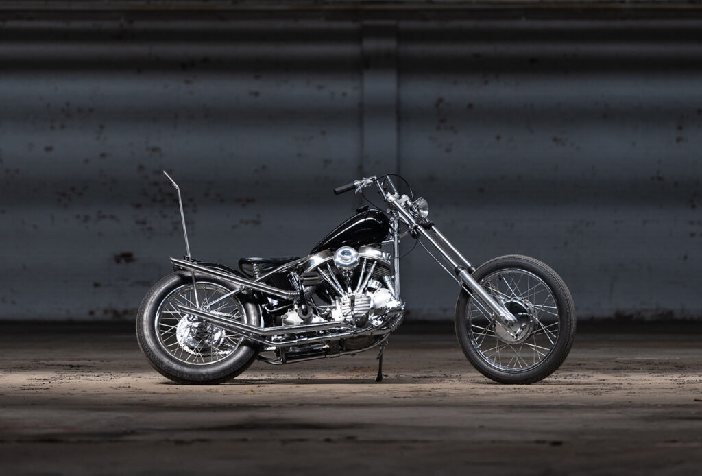 TIME MACHINE: Harley-Davidson Panhead by Prism Supply.