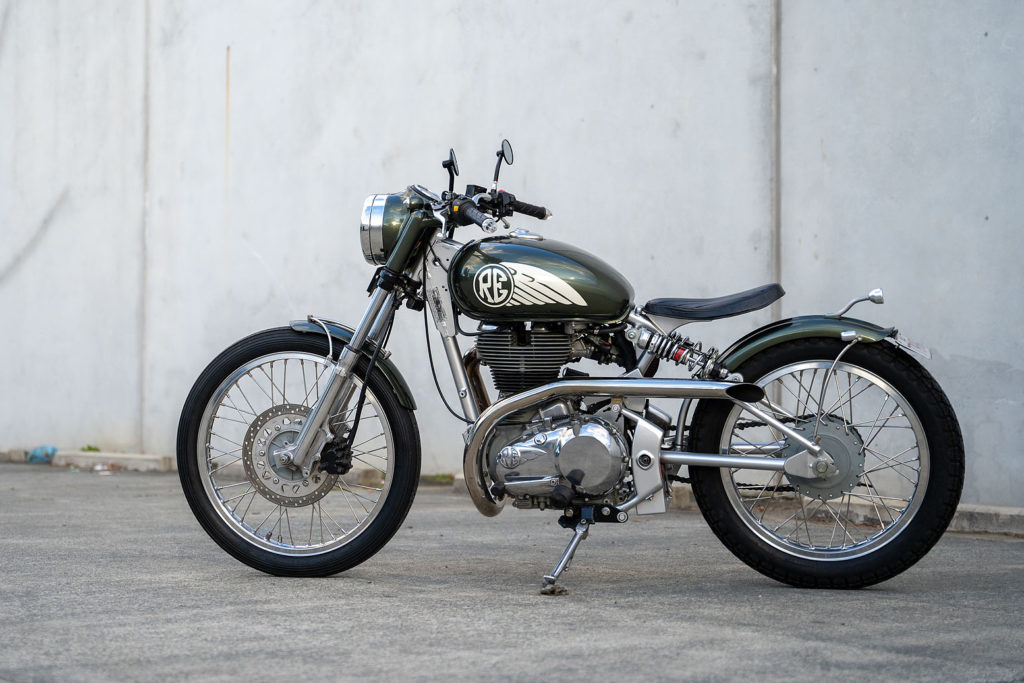 CLEAN & GREEN: Royal Enfield Classic 500 by Purpose Built Moto.