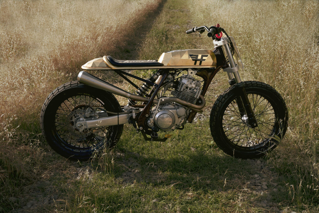 TRICKED-OUT FOR THE TRACK: Yamaha XT600 by Holy Freedom.