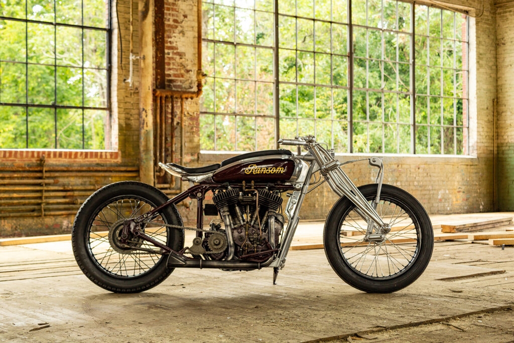 CENTENNIAL CHIEF: 1925 Indian ‘Ransom’ by LC Fabrications.