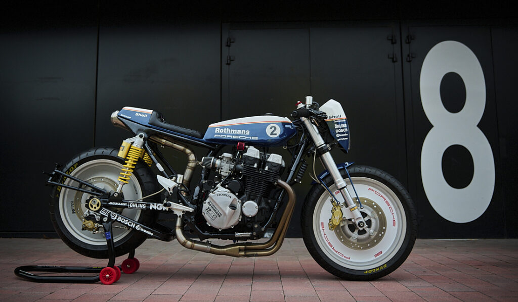 SMOKIN’ ROTHMANS TRIBUTE: Honda CB750 by 72 HKG Performance.