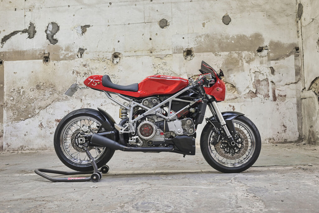 FRENCH DIET: Ducati 749 by Jerem Motorcycles.