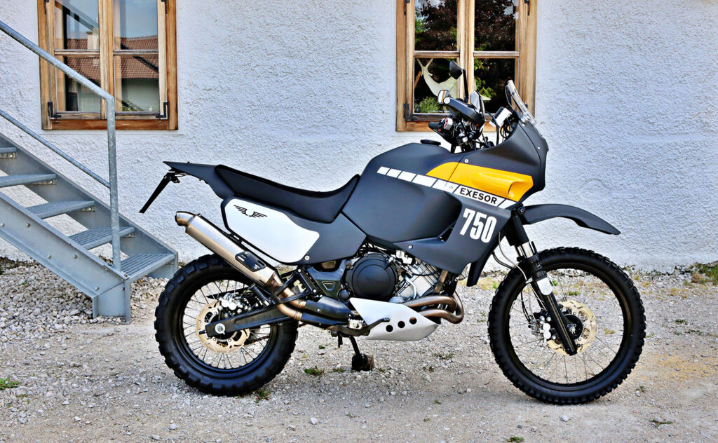 RALLY READY: Yamaha XTZ750 by Exesor Motorcycles.