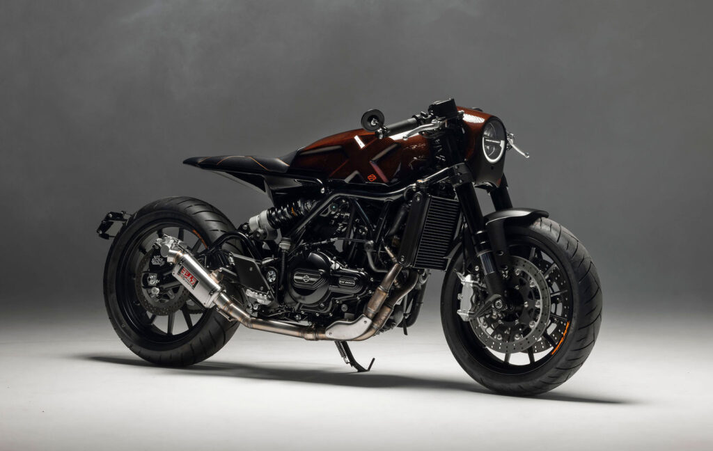 X-RATED: Harley-Davidson X500 from Black Cycles.